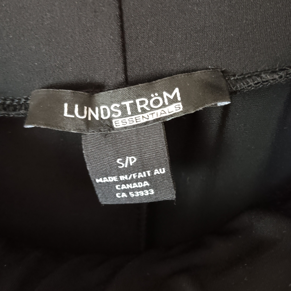 Black Wide Leg Women's Pants - Picture 2 of 3